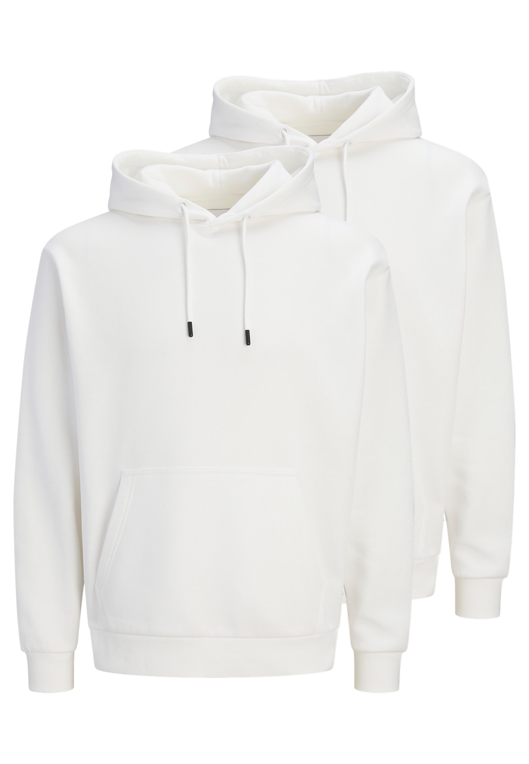 Jack & Jones Hoodie 2er Pack Bradley (Spar-Set, 2-tlg) Sweatshirt / Hoodie - Atmungsaktiv