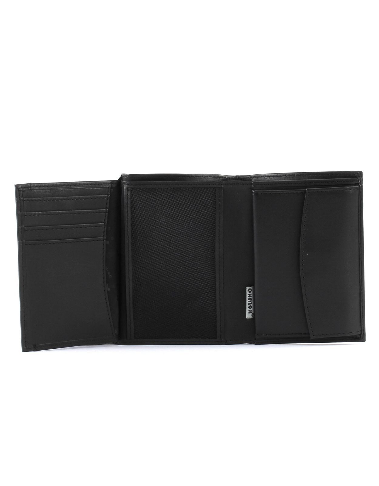 OXMOX Geldbörse Kombibörse, aus echtem Rindsleder