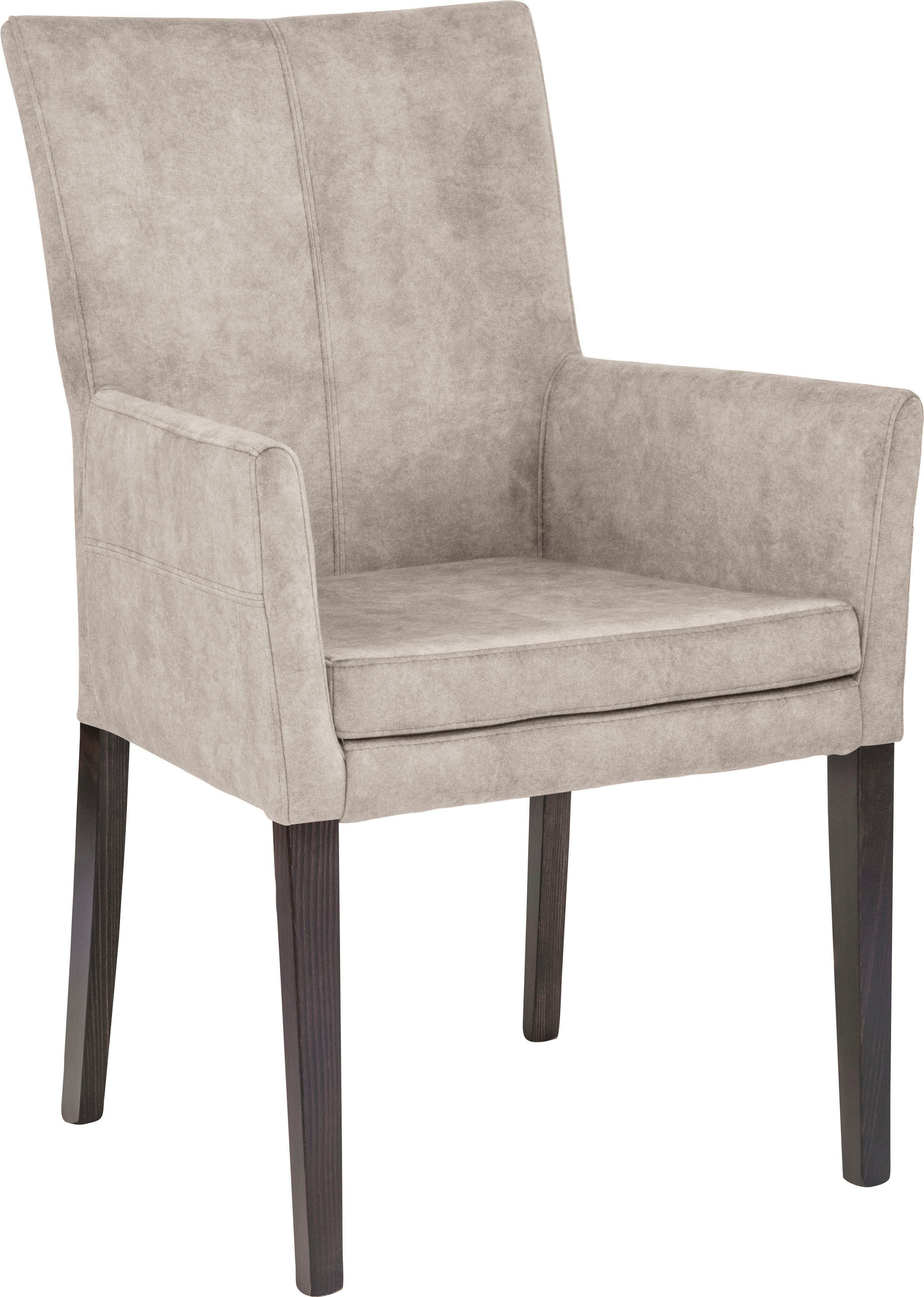 Home affaire Armlehnstuhl Aspen, Beine aus günstig online kaufen