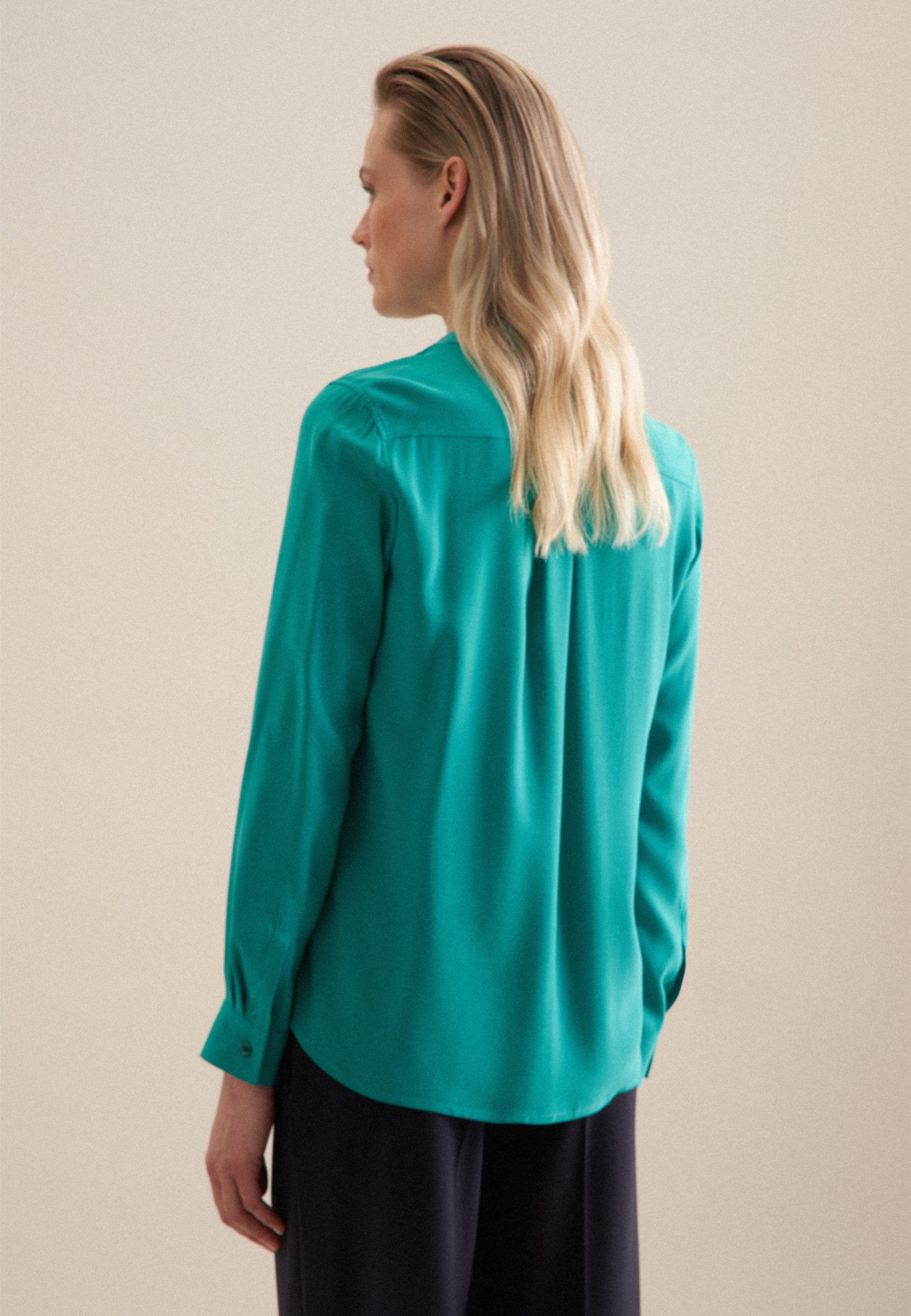 seidensticker Hemdbluse 1/1 Kragen Uni