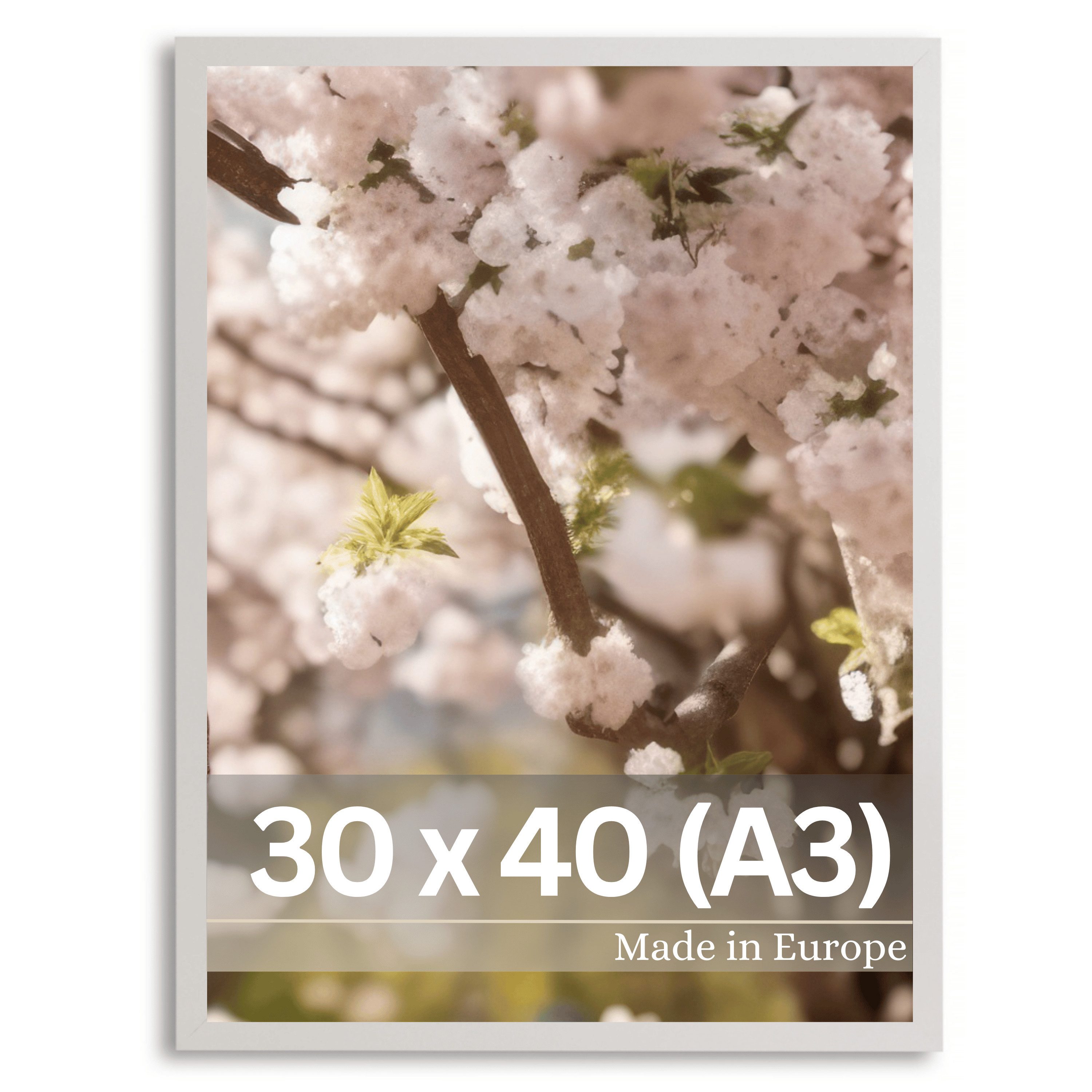 Victor (Zenith) Bilderrahmen Klee, Bilderrahmen Grau 30x40 cm, Bilderrahmen günstig online kaufen