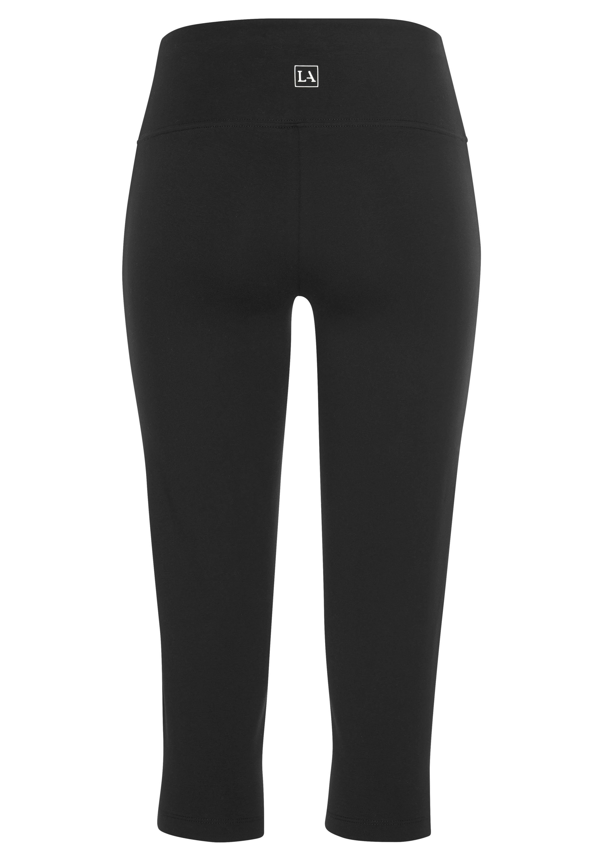 LASCANA ACTIVE Caprileggings mit breitem Komfortbund – Bild 4 von 5