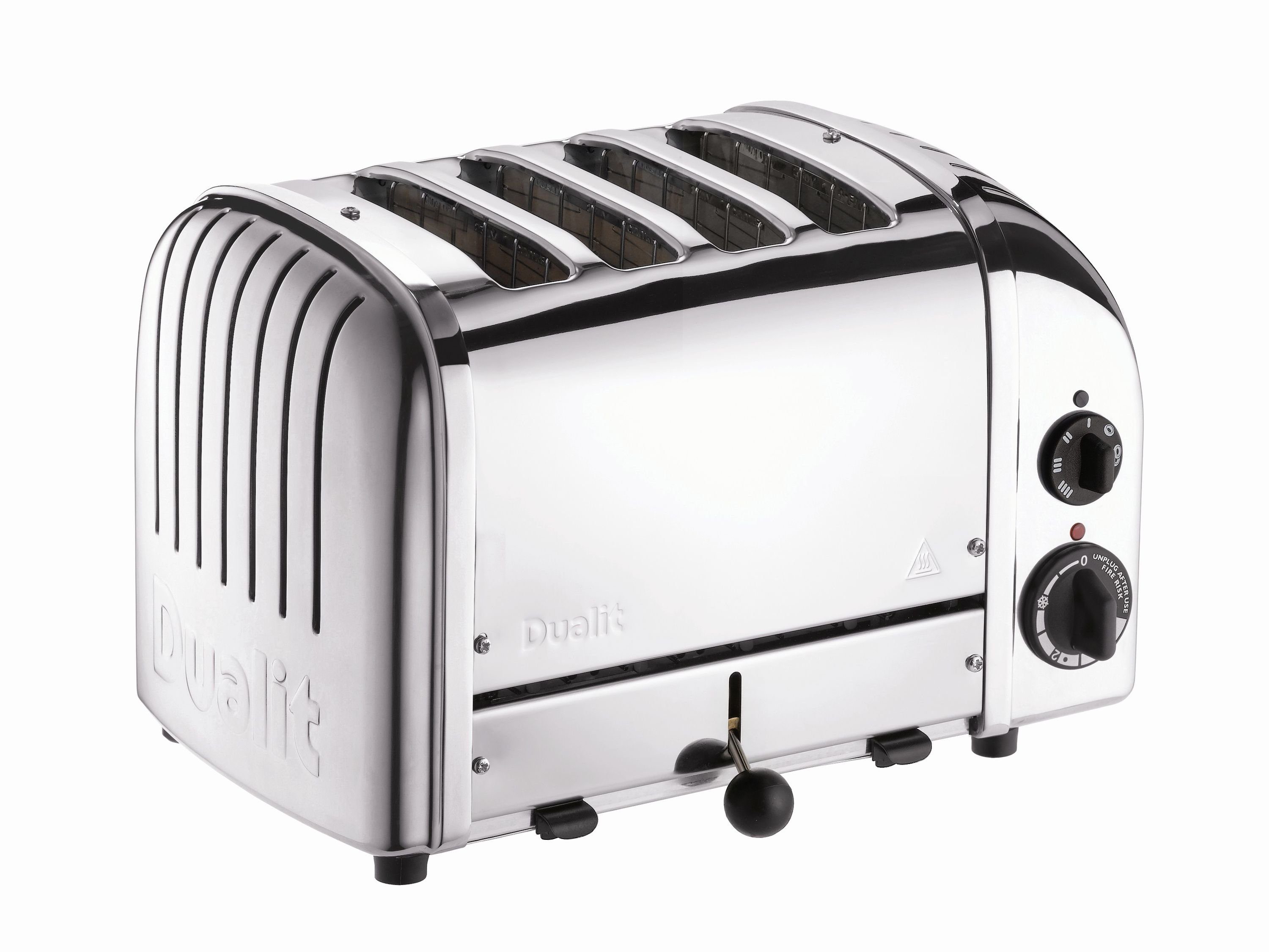 Polished 4er-Toaster Dualit (Poliertes Toaster Dualit Metall) Classic