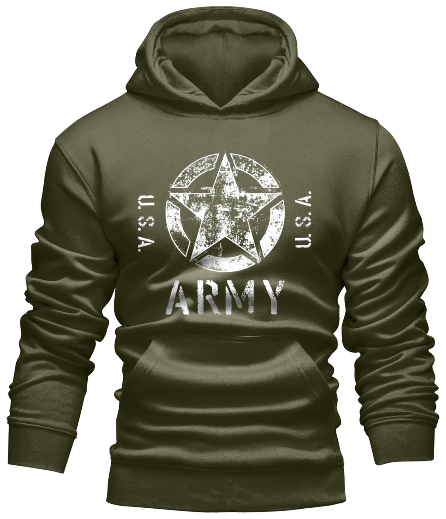 GASOLINE BANDIT® Kapuzensweatshirt US-Army Military USA Print