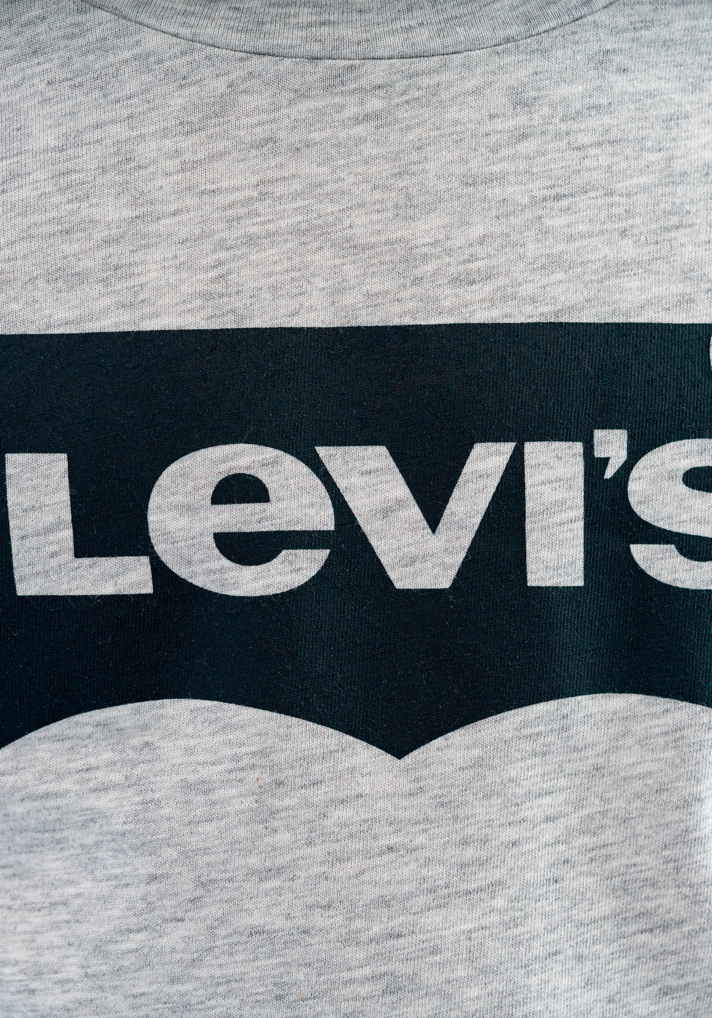 Levi's® Langarmshirt grau BATWING GIRLS TEE for meliert Kids LS
