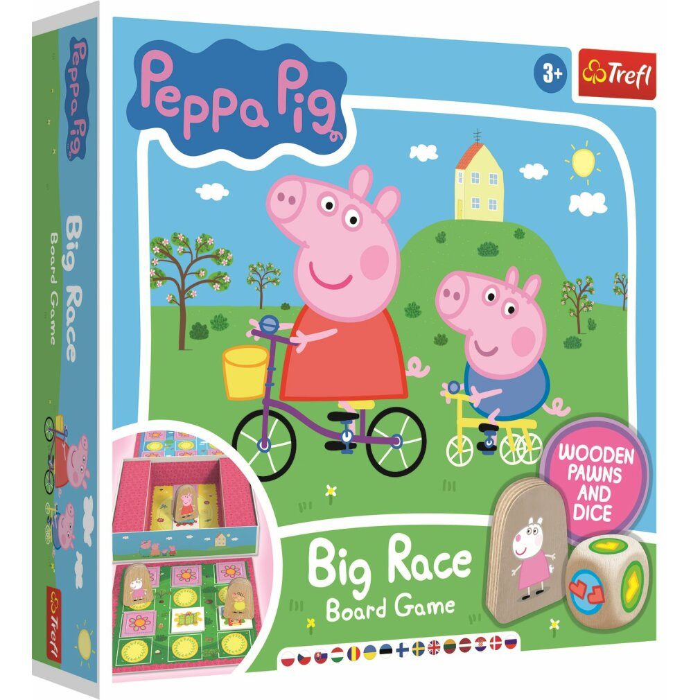 Trefl Spiel Spiel Peppa Pig: Das große Rennen