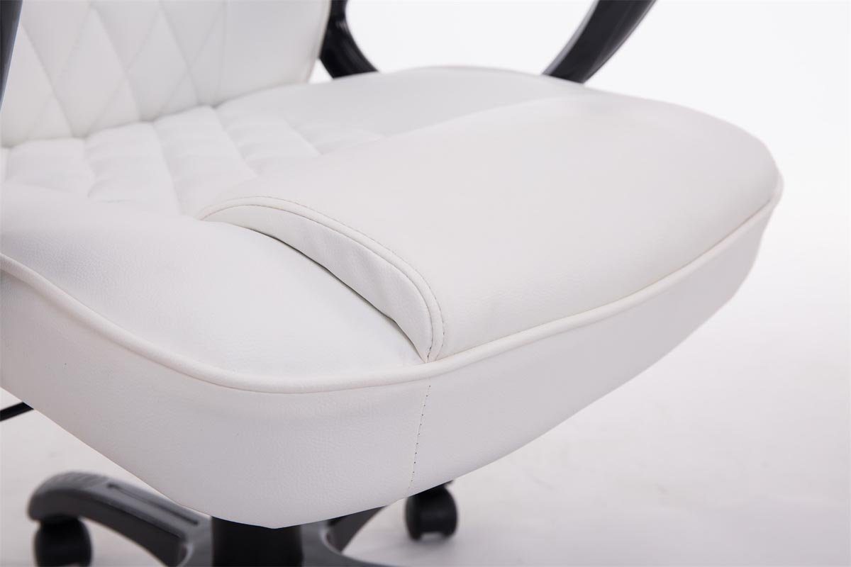 CLP BIG Kunstleder, Gaming und drehbar weiß höhenverstellbar XXX Chair