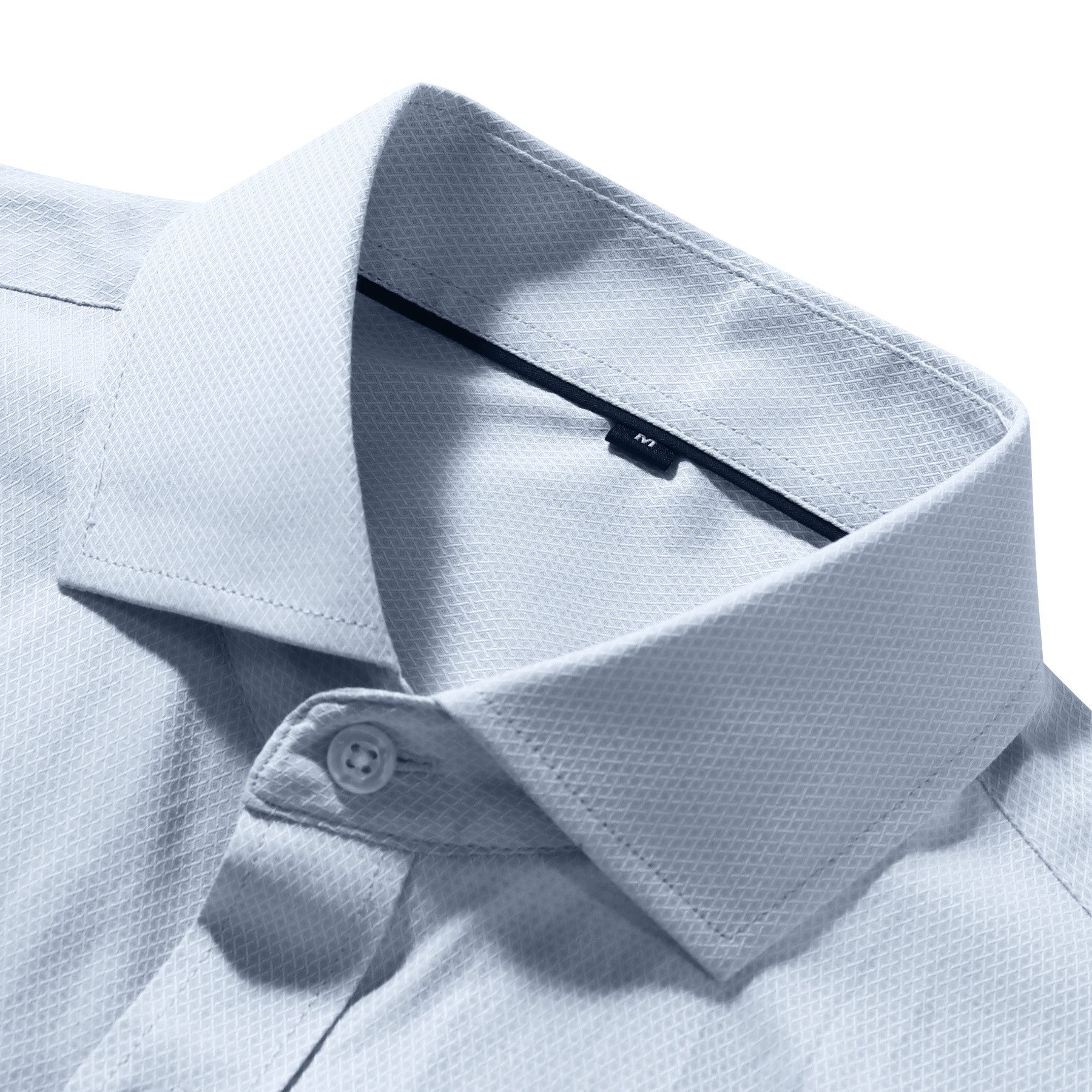 Allthemen Businesshemd Businesshemd Herren Kariert Langarmhemd mit klassisch Reverskragen