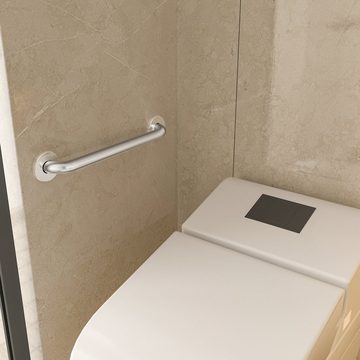 Boromal Haltegriff Edelstahl Rutschfest für Bad Badewanne Dusche Sicherheitsgriffe 60cm, für Senioren und Kinder