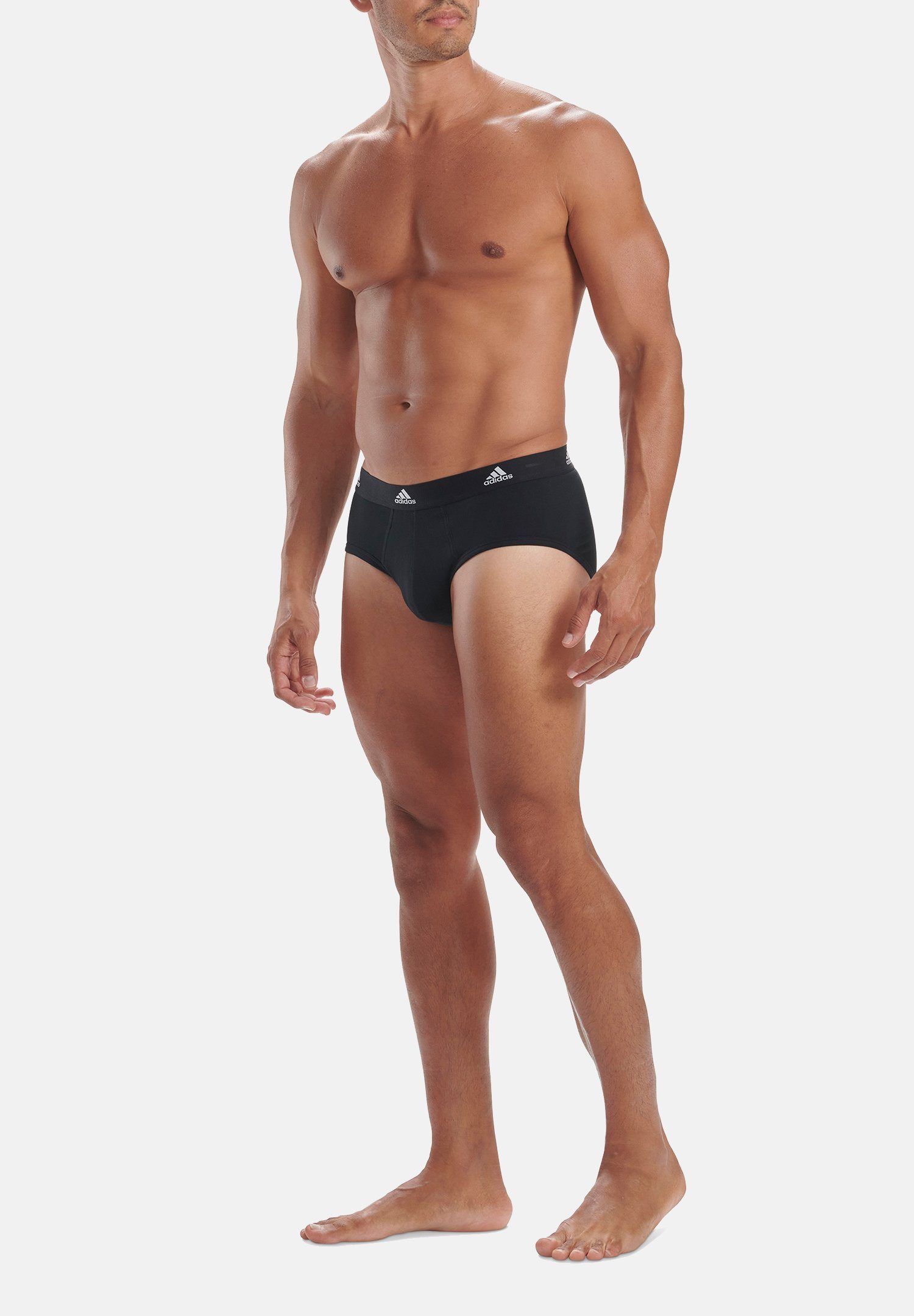 Performance (9PK) Black2 adidas 9-St., 9er-Pack) BRIEF (Packung, Boxershorts