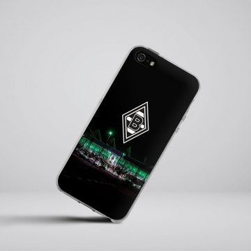 DeinDesign Handyhülle Borussia Mönchengladbach Offizielles Lizenzprodukt Stadion, Apple iPhone 5 Silikon Hülle Bumper Case Handy Schutzhülle