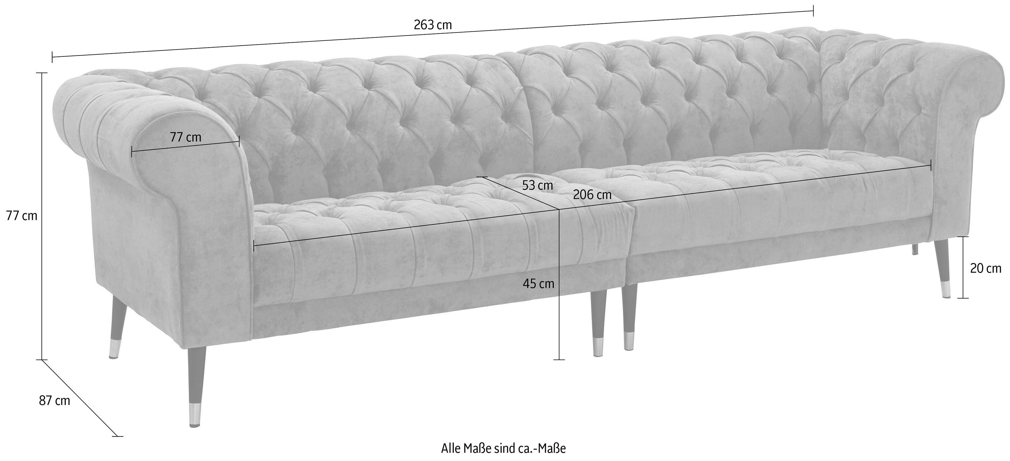 Home affaire Chesterfield-Sofa Tinnum