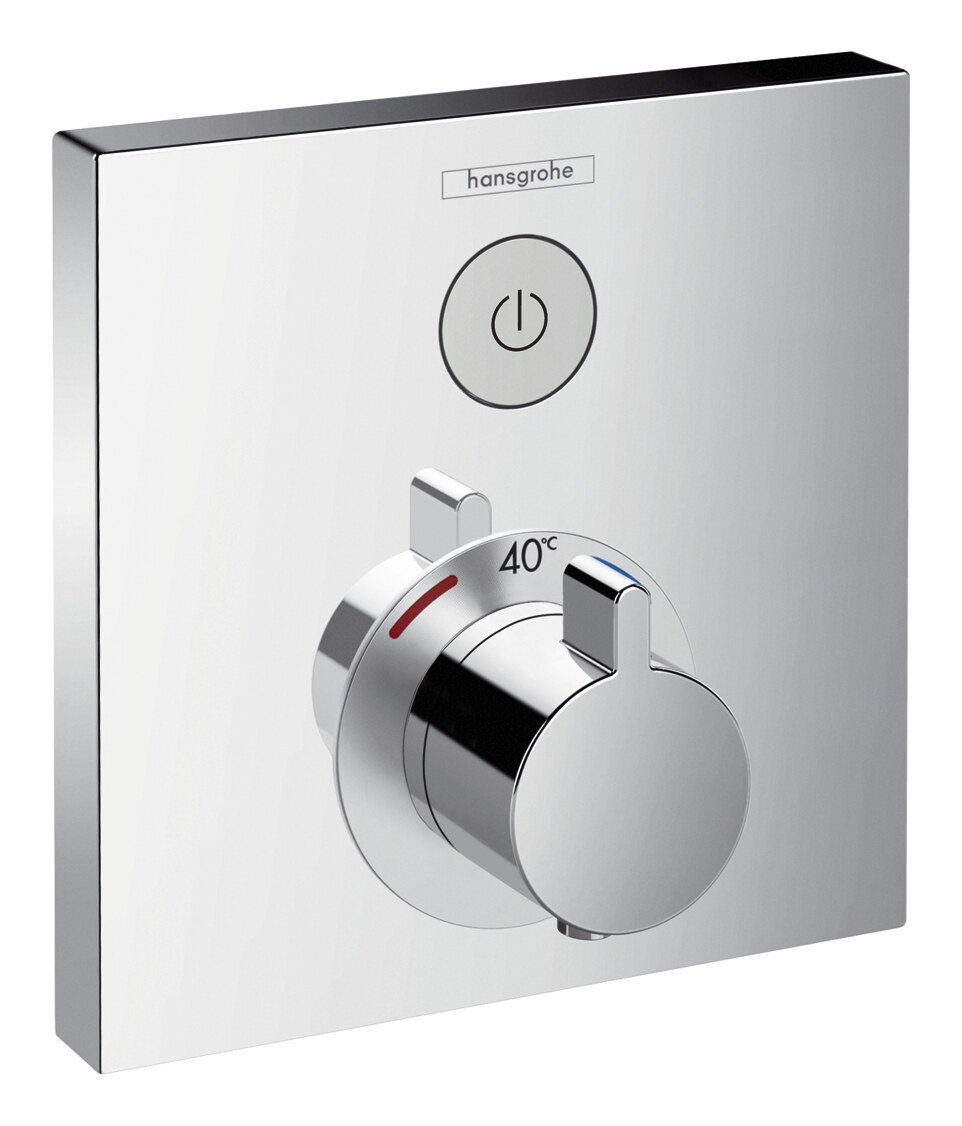 1 Chrom ShowerSelect hansgrohe für Unterputz - Unterputzarmatur Thermostat Verbraucher