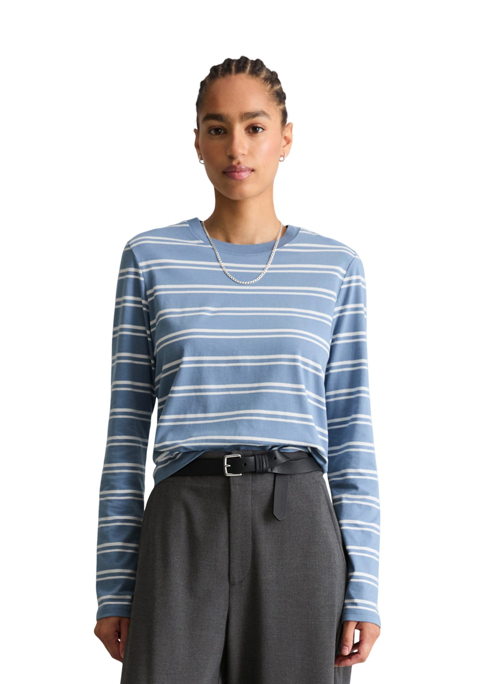 Marc O'Polo DENIM Langarmshirt aus Organic Cotton