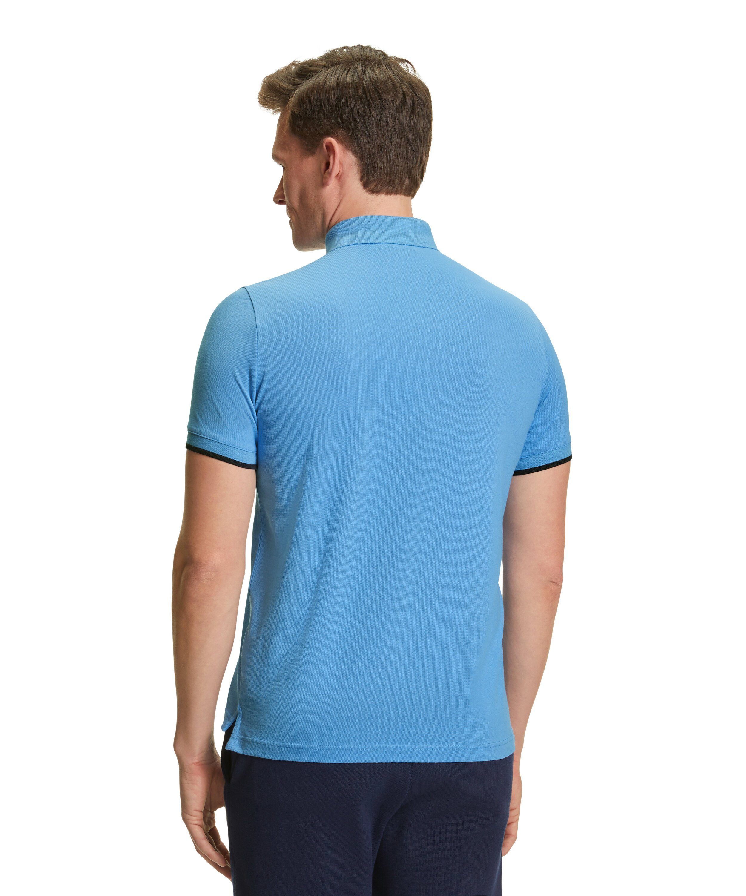 blue mit (6545) note Baumwolle FALKE Poloshirt