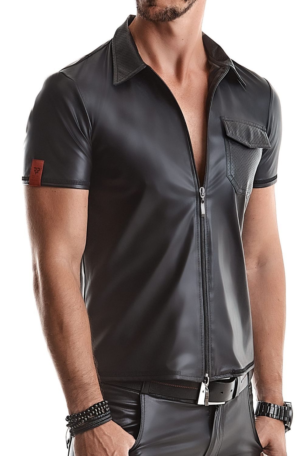 Regnes Fetish Planet Kurzarmhemd Remo Polo günstig online kaufen