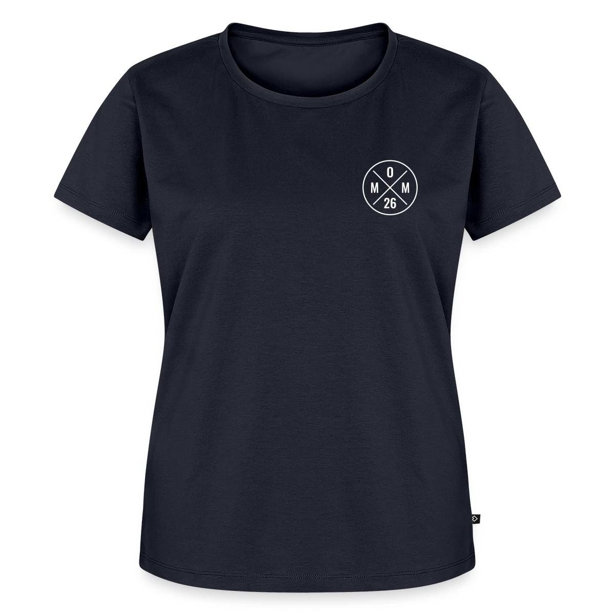 Spreadshirt T-Shirt Mom 2026 Modernes Mama Logo Schwangerschaft Frauen Premium T-Shirt (1-tlg) Fällt klein aus. Wir empfehlen, eine Größe größer zu bestellen.