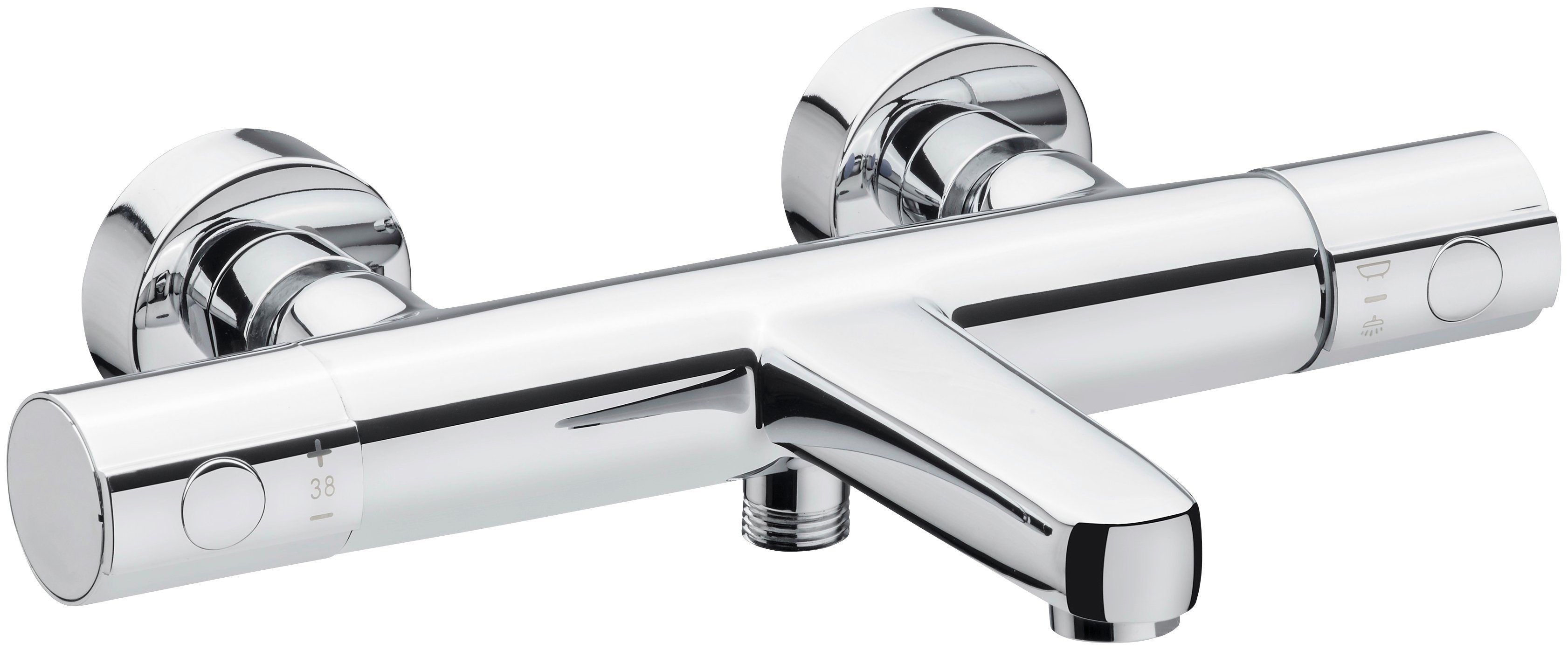 CORNAT Wannenthermostat Derval Messing, verchromt günstig online kaufen