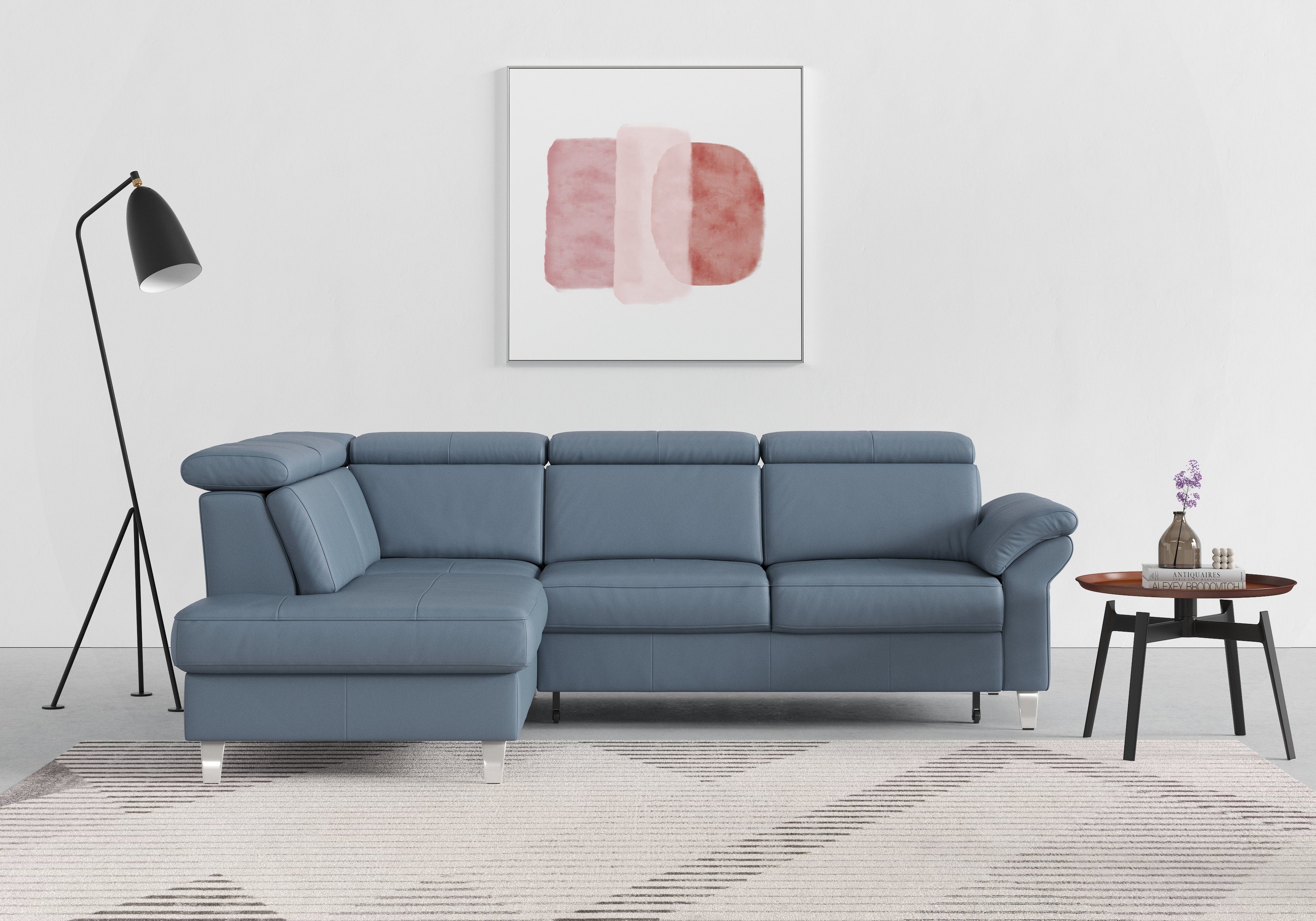 sit&more Ecksofa Arngast L-Form, inklusive Kopfteilverstellung günstig online kaufen