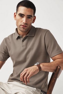 Next Poloshirt Strukturiertes Polo-Shirt (1-tlg)