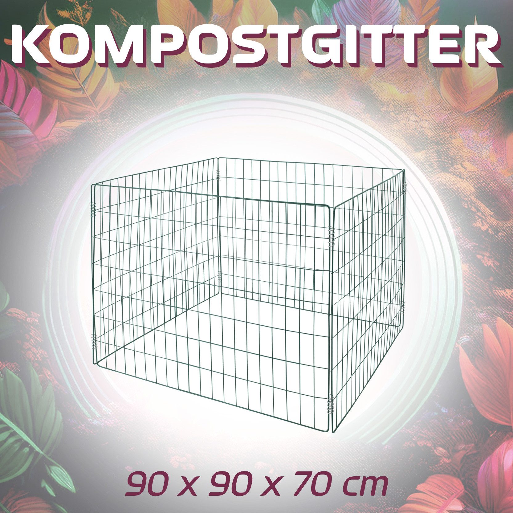 Komposter Kompost Kompostbehälter Kompostgitter Garten Gitter Auswahl Metall