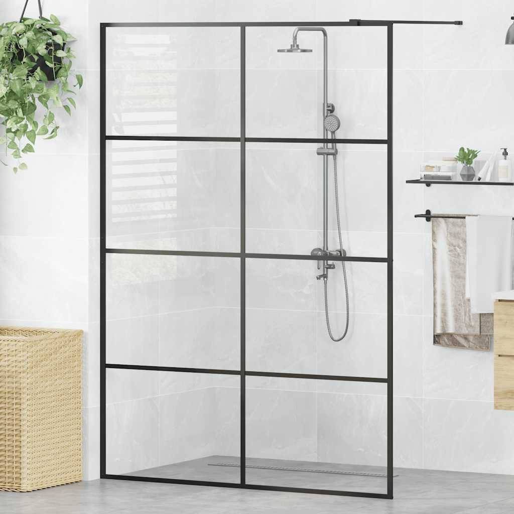 vidaXL Duschwand Duschwand für Begehbare Dusche mit Klarem ESG-Glas 140x195 cm