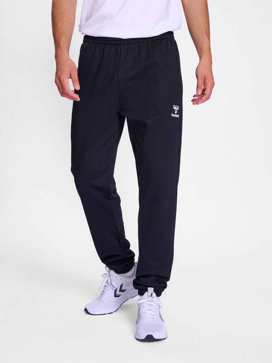 hummel Jogginghose Regular Fit Sweatpants elastischer Bund hmlGO 2.0 SWEATP günstig online kaufen