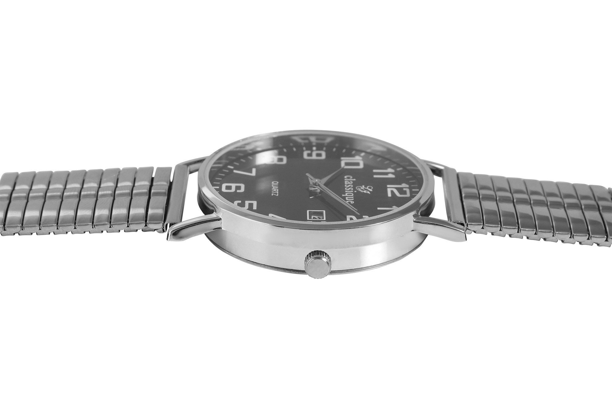 classique Quarzuhr 2700018 Classique Herrenuhr, Edelstahlzugarmband, günstig online kaufen
