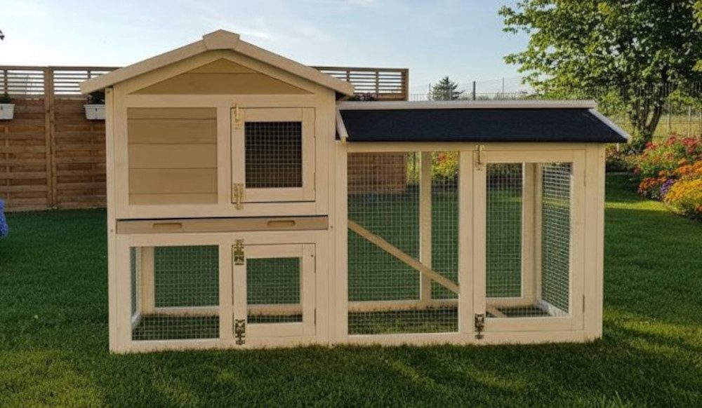 MYPETS Kleintierstall Hasenstall BIG BUNNY Kaninchenstall Hasenkäfig Stall günstig online kaufen