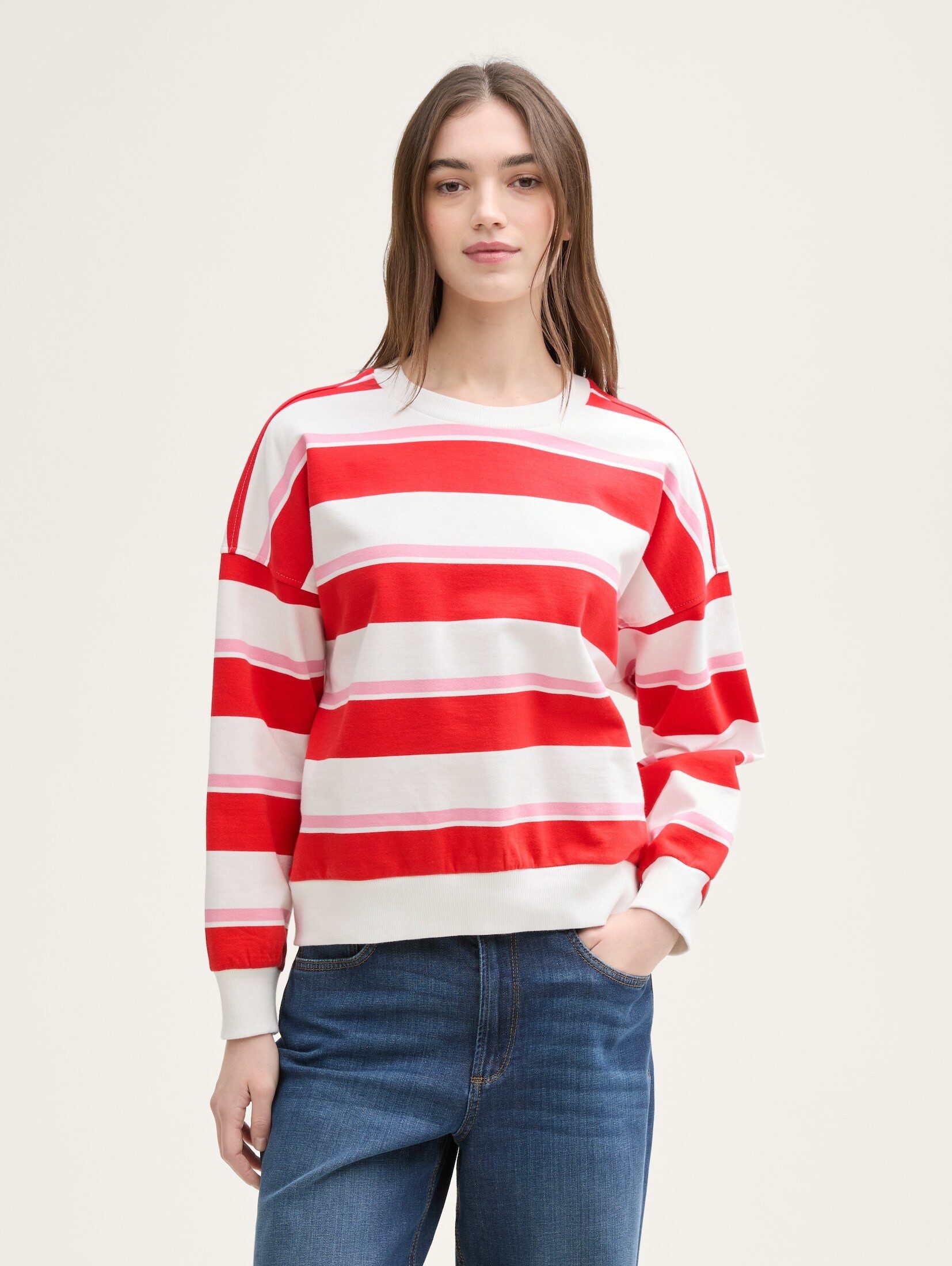 Sweatshirt Loose Fit Sweatshirt