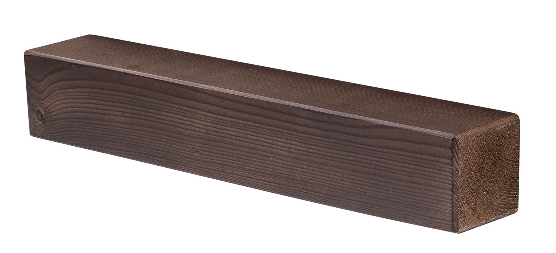 Levandeo® Wandregal, levandeo Wandregal Holz Massiv 60x10cm Nussbaum Farbig günstig online kaufen