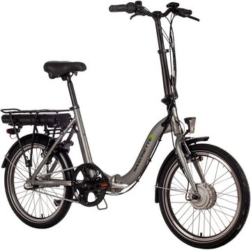 SAXONETTE E-Bike Compact Plus S, 3 Gang, Nabenschaltung, Frontmotor, 375 Wh Akku, (mit Akku-Ladegerät)