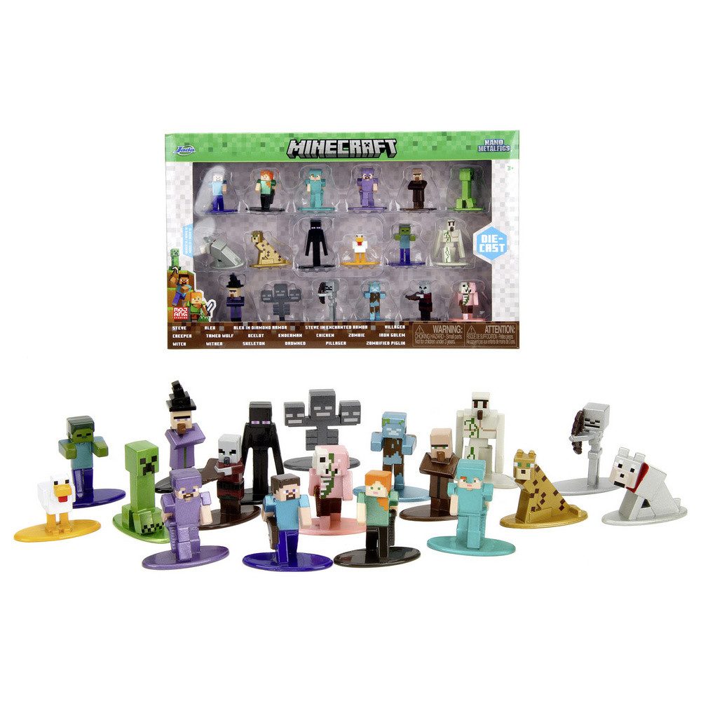 JADA Spielzeug-Auto JADA TOYS Minecraft Multi-Pack Nanofigs, Wave 12 Figure günstig online kaufen