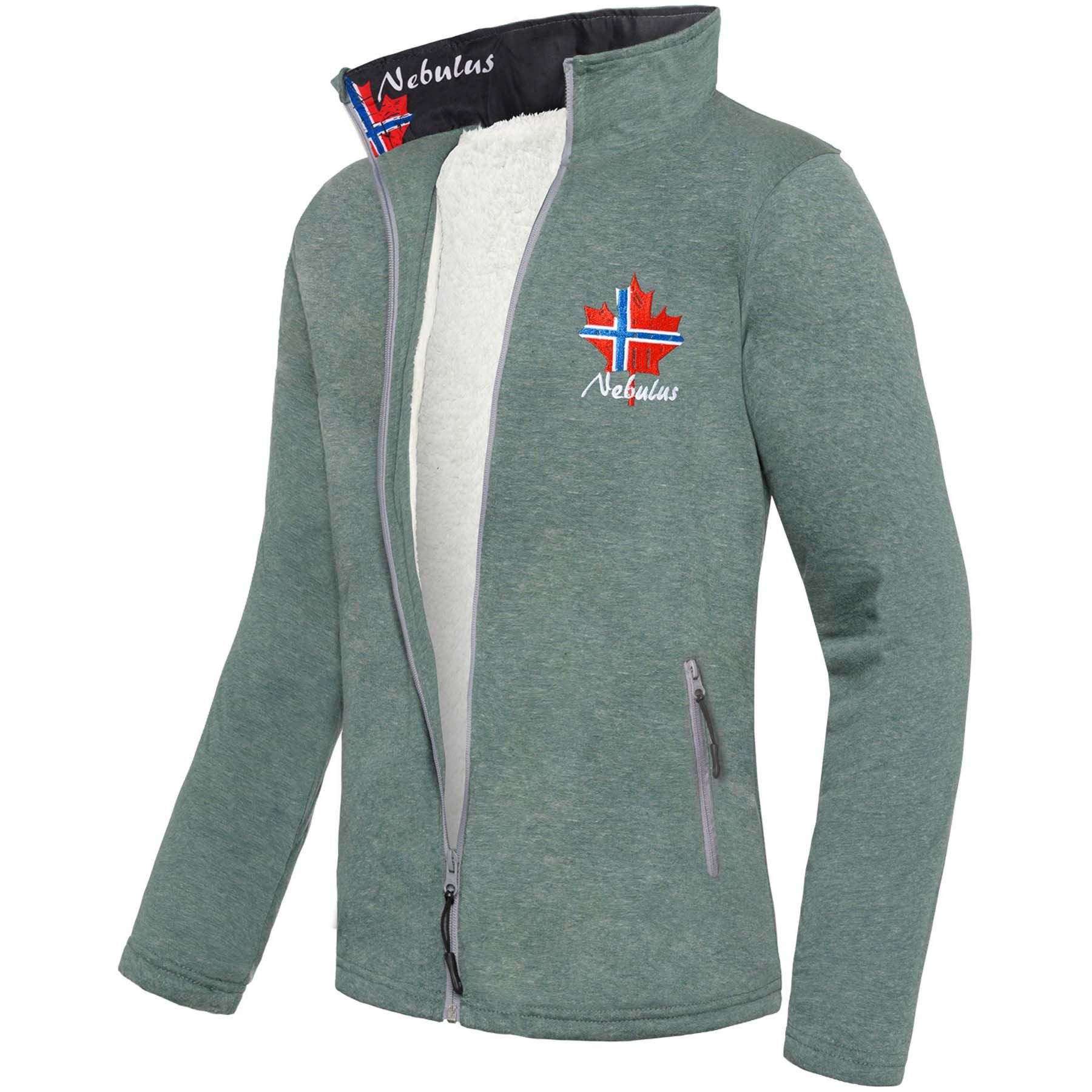 Fleecejacke GAP, P2313 - Herren, grün, XXL