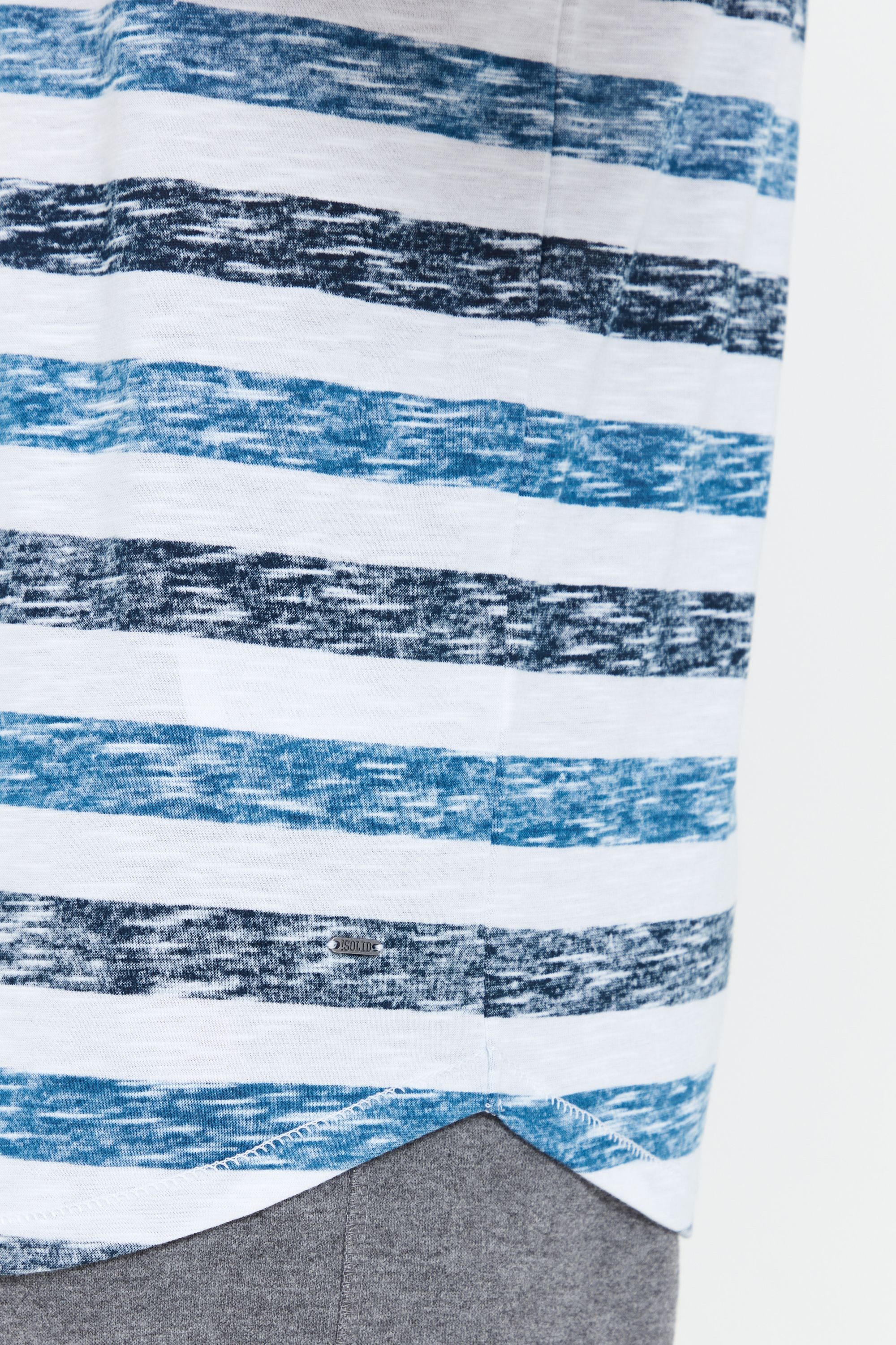 !Solid Tanktop SDMende Ärmelloses Shirt mit Streifen