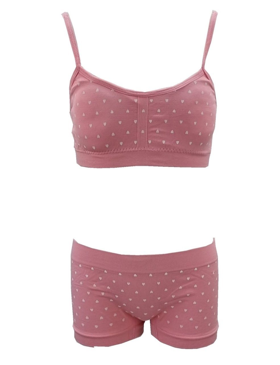 Girls Fashion Set: Bustier Mädchen Bustier + Slip, Unterwäsche Set, MS2071