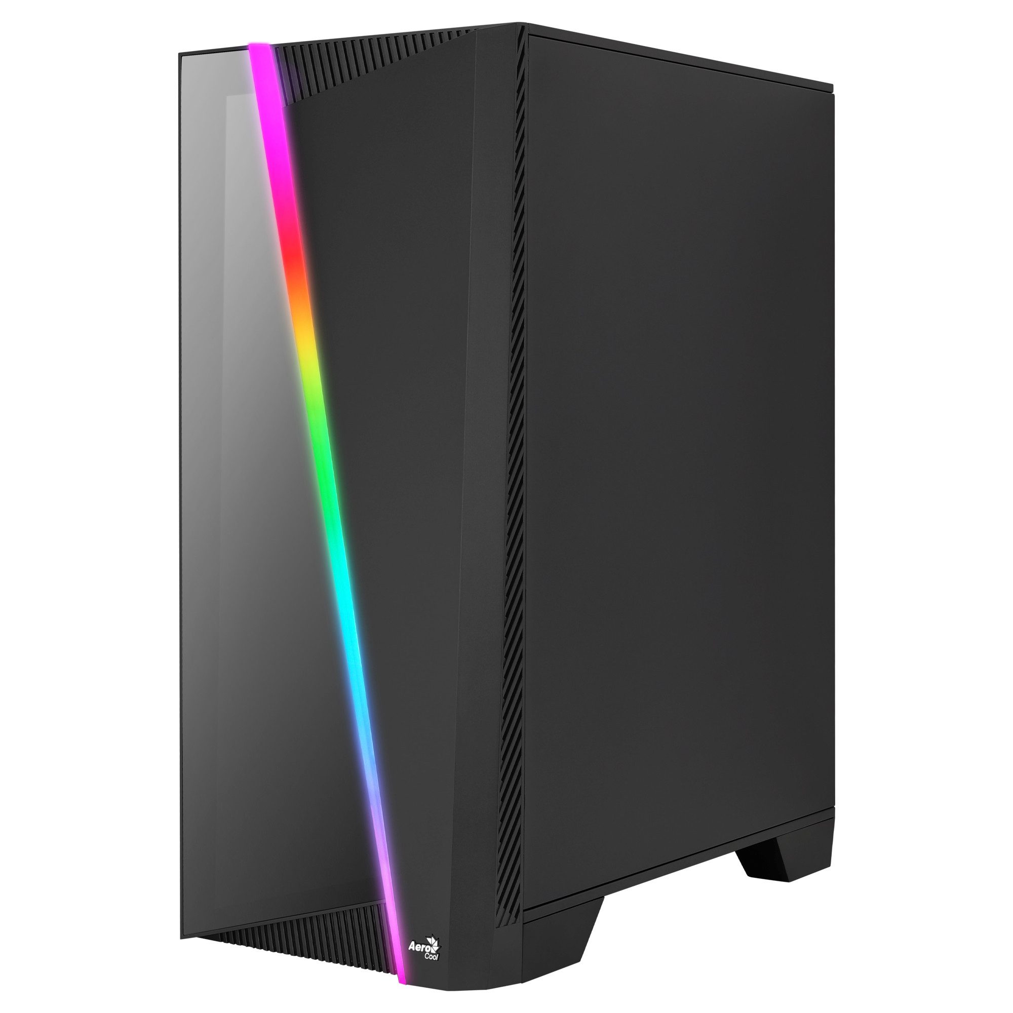 Aerocool PC-Gehäuse ADVANCED TECHNOLOGIES Mirage-G-BK-v1 - Mid tower - ATX - Seitenteil mi