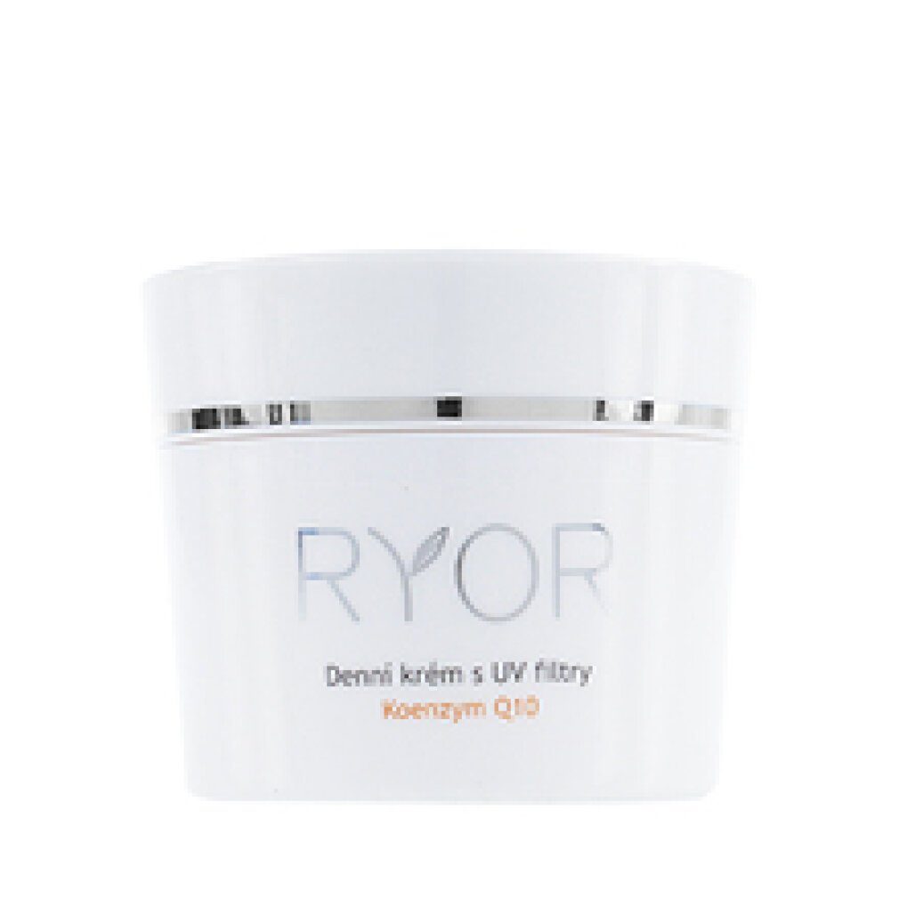 Q10 mit Gesichtsmaske Coenzym 50 Tagescreme ml UV-Filtern Ryor Ryor