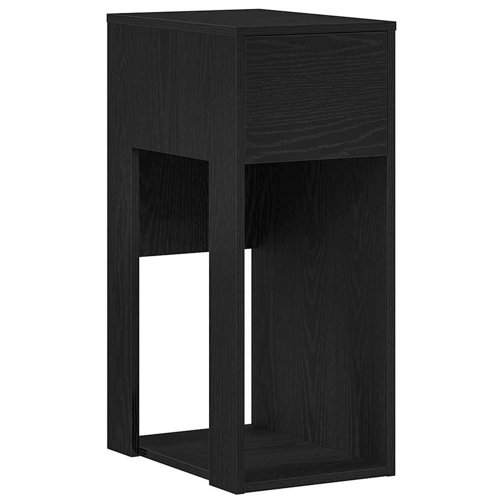 vidaXL Schreibtisch Computerschrank mit Schublade Schwarz 30x44x74 cm günstig online kaufen
