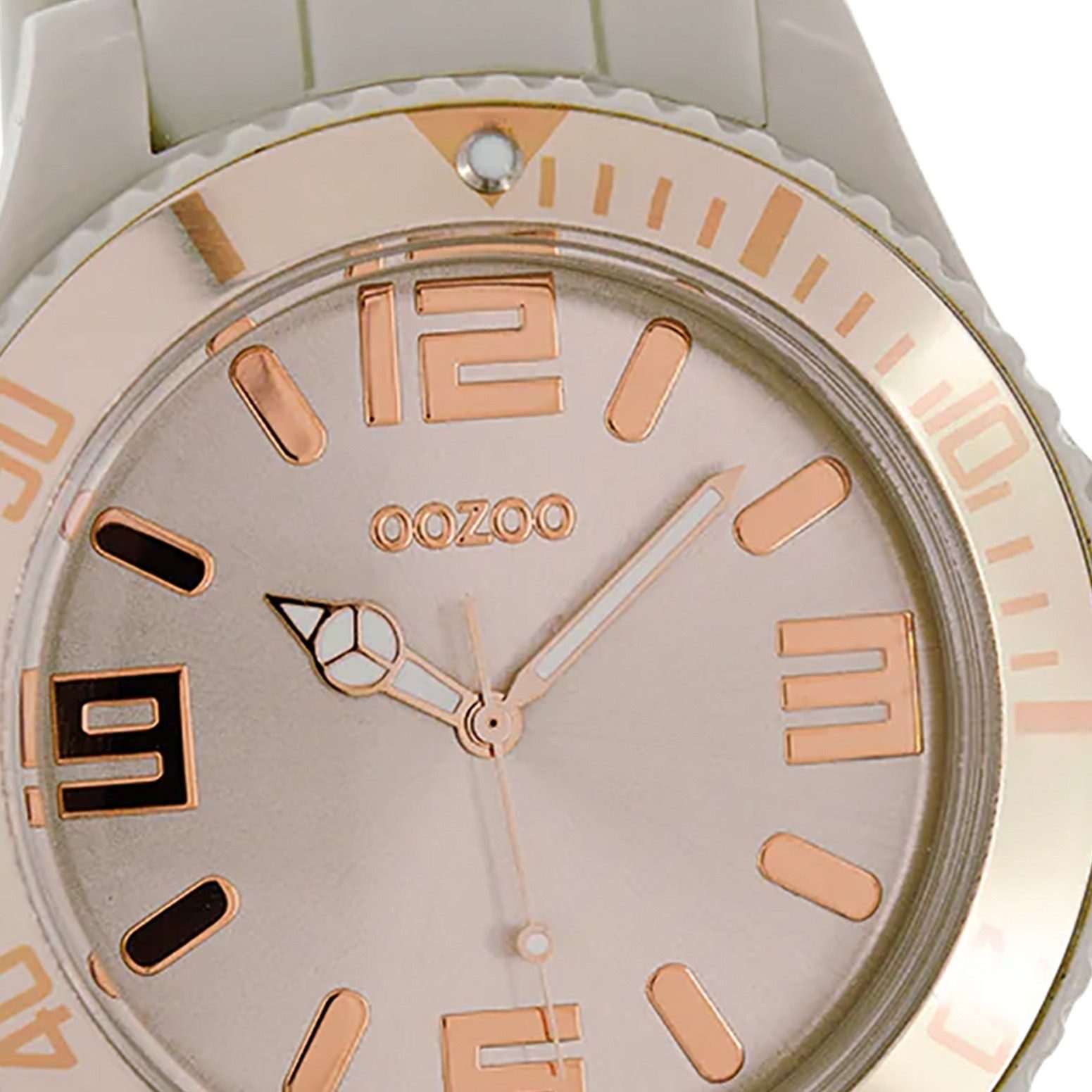 OOZOO Quarzuhr Oozoo Damen Armbanduhr beige Analog matt, (Analoguhr), Damen günstig online kaufen