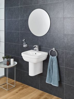 Grohe Waschbecken GROHE Handwaschbecken Euro Keramik 45 cm breit wandhängend 1 Hahnloch