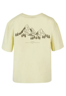 F4NT4STIC T-Shirt Mountain Print