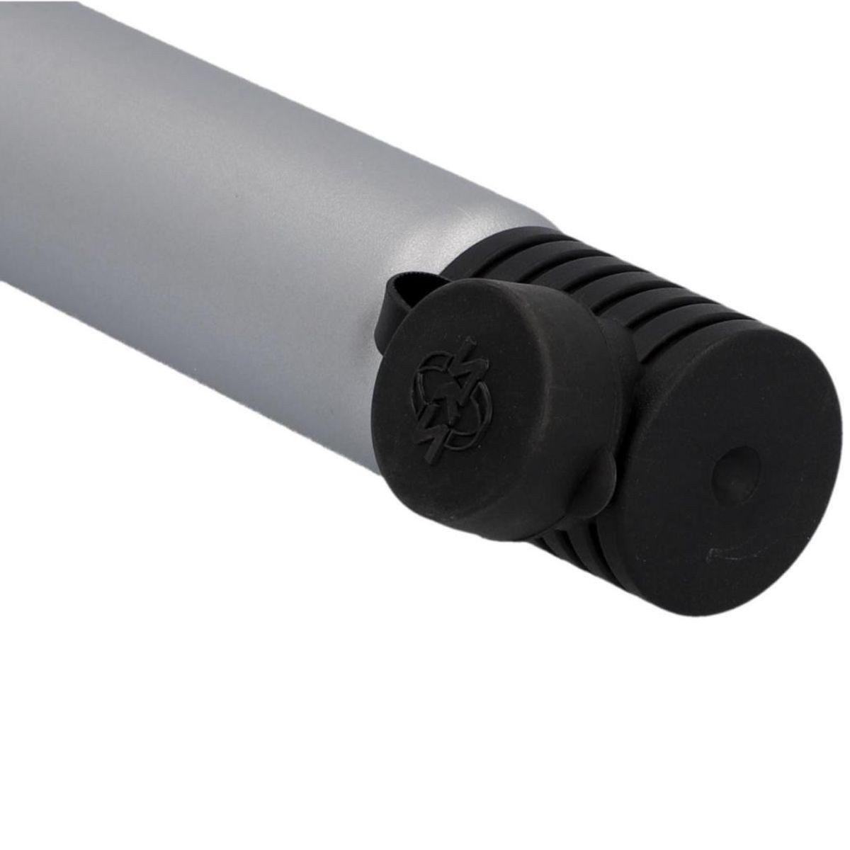 SKS Fahrradpumpe Fahrrad Mini-Pumpe Luft-Pumpe Kompakt Silber (Packung, inkl. Halterung), Handpumpe Fahrradpumpe Bike E-Bike für AV DV Dunlop Presta Auto-Ventil