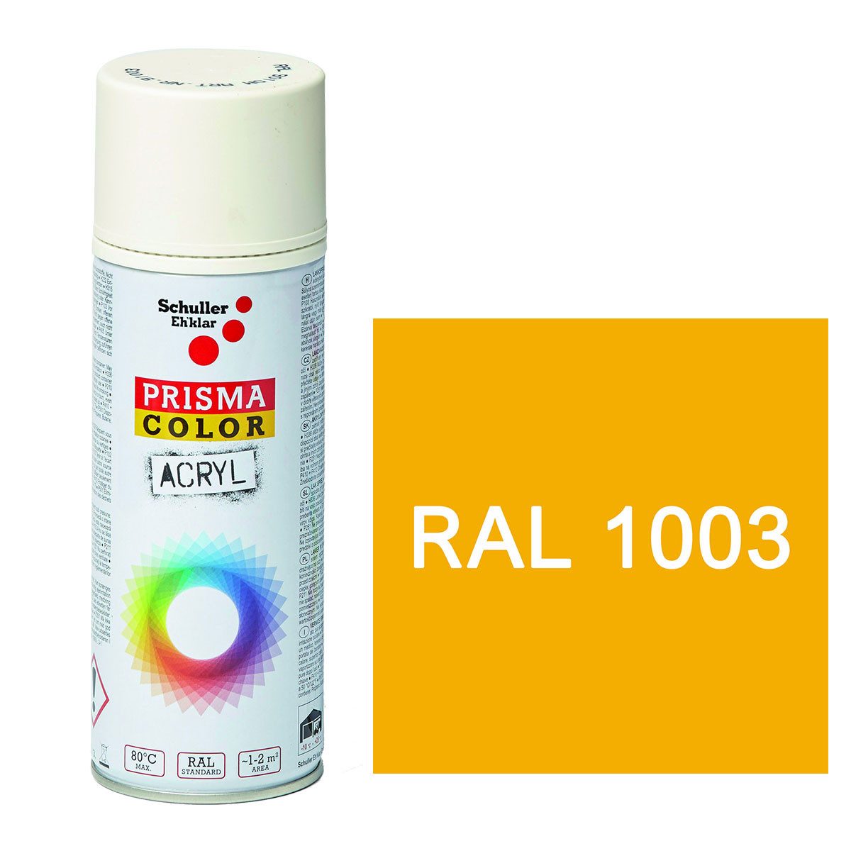 DD Composite Harzfarbe PRISMA COLOR Lackspray 400ml RAL1003, schnelltrocknender Acryllack