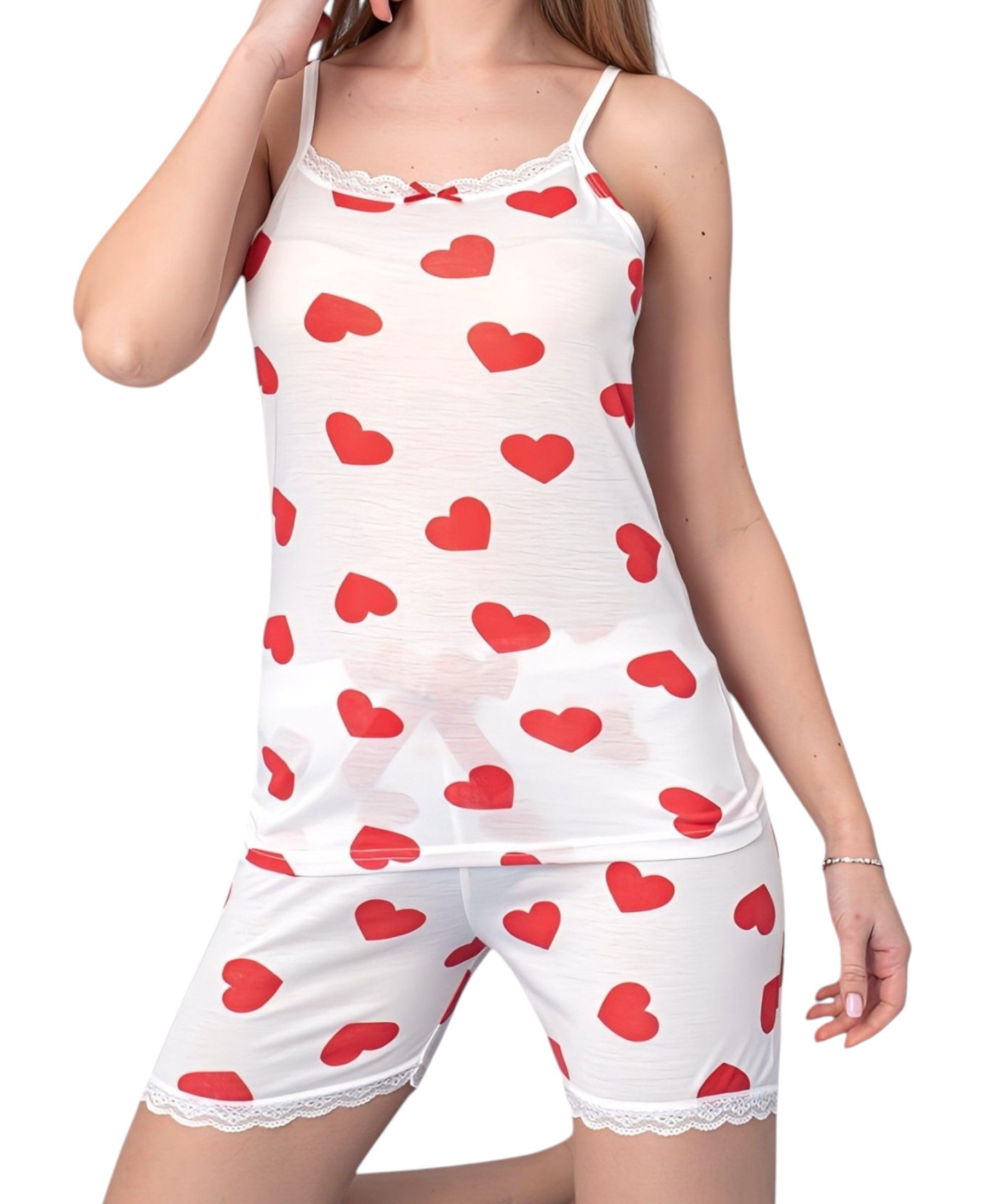 fashionshowcase Pyjama Damen Hausanzug – Schlafanzug günstig online kaufen