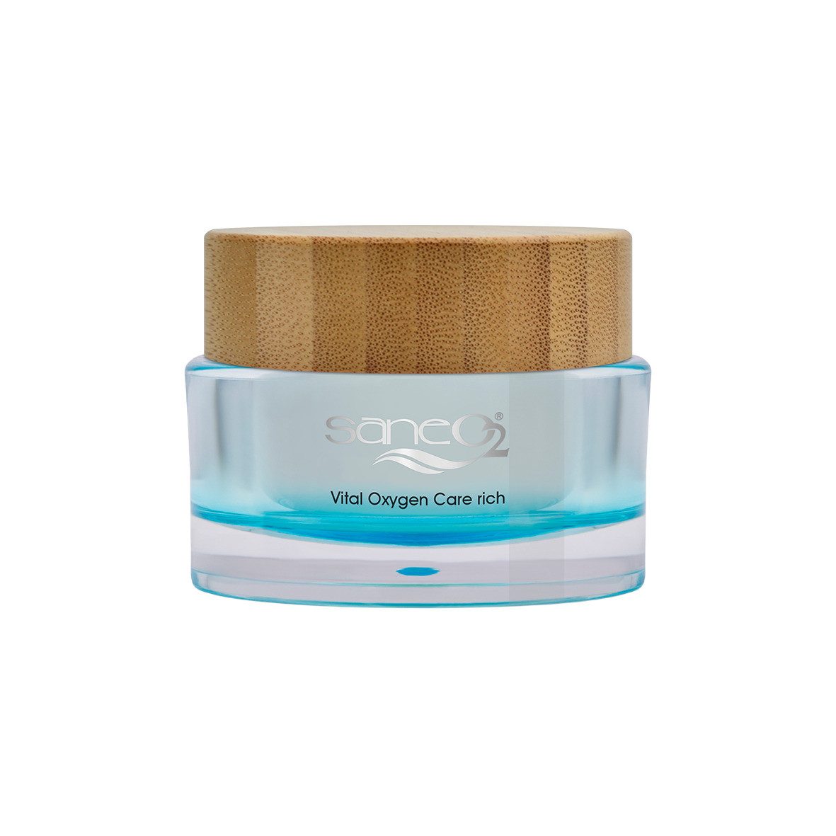 GW Nature Cosmetic Tagescreme SaneO2® Vital Oxygen Care rich 50 ml - Sauerstoffcreme plus, Vegan - Reichhaltige 24h Pflege mit Aloe Vera & Vitamin E