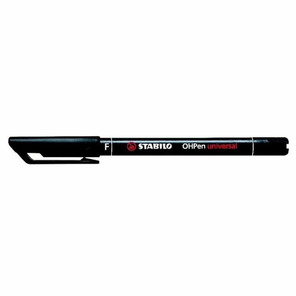 Marker 10 OHPen universal Folienstifte schwarz 0,7 mm permanent