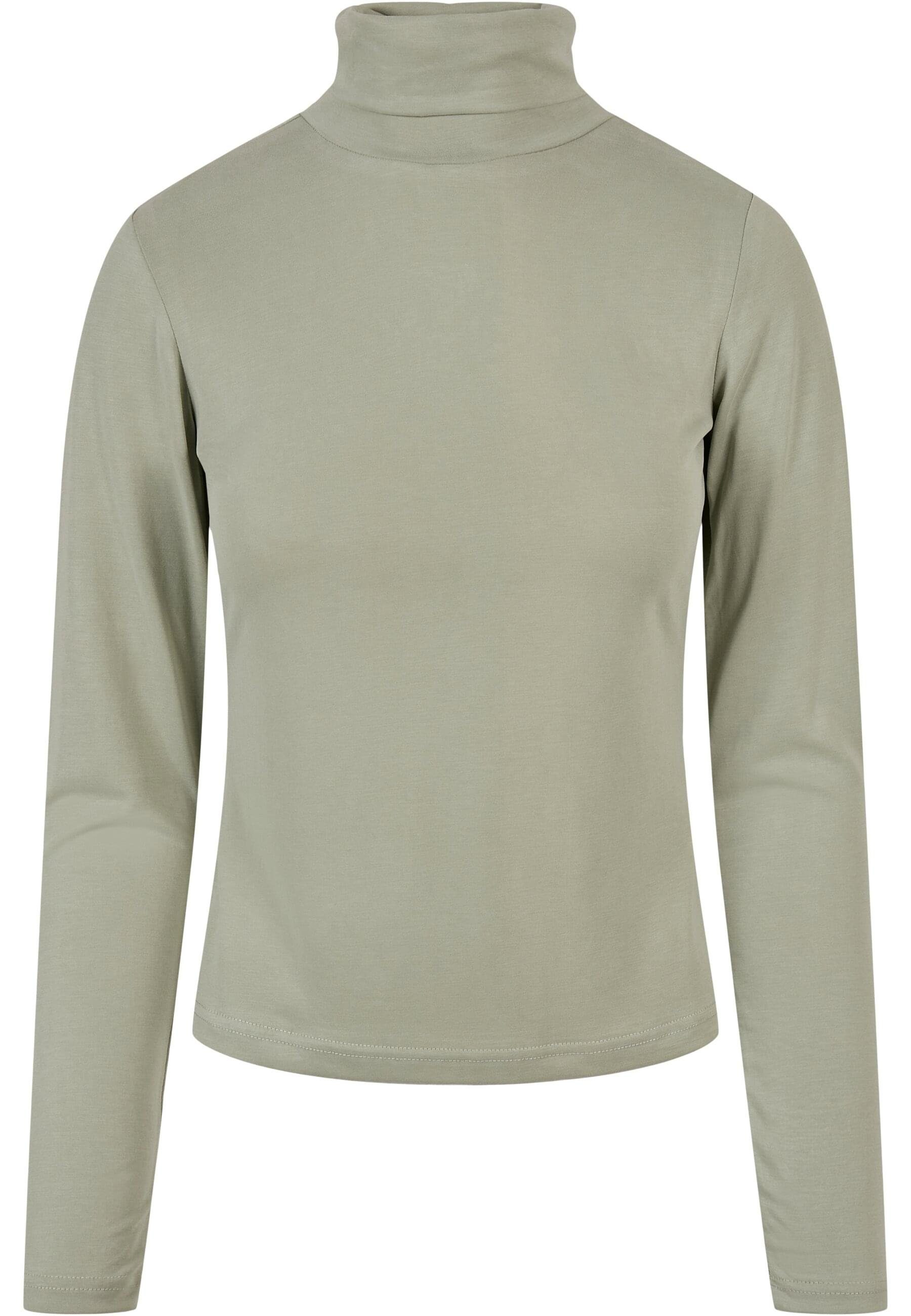 URBAN CLASSICS Langarmshirt Urban Classics Damen Ladies Modal Turtleneck Longsleeve (1-tlg)