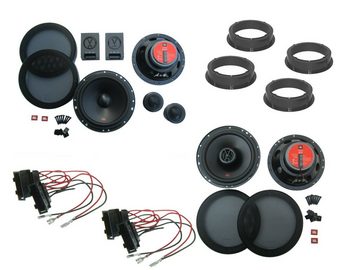 DSX JBL Lautsprecher für Seat Altea XL Baujahr 06-15 Tür vorn hinten Bügel Auto-Lautsprecher (85 W)