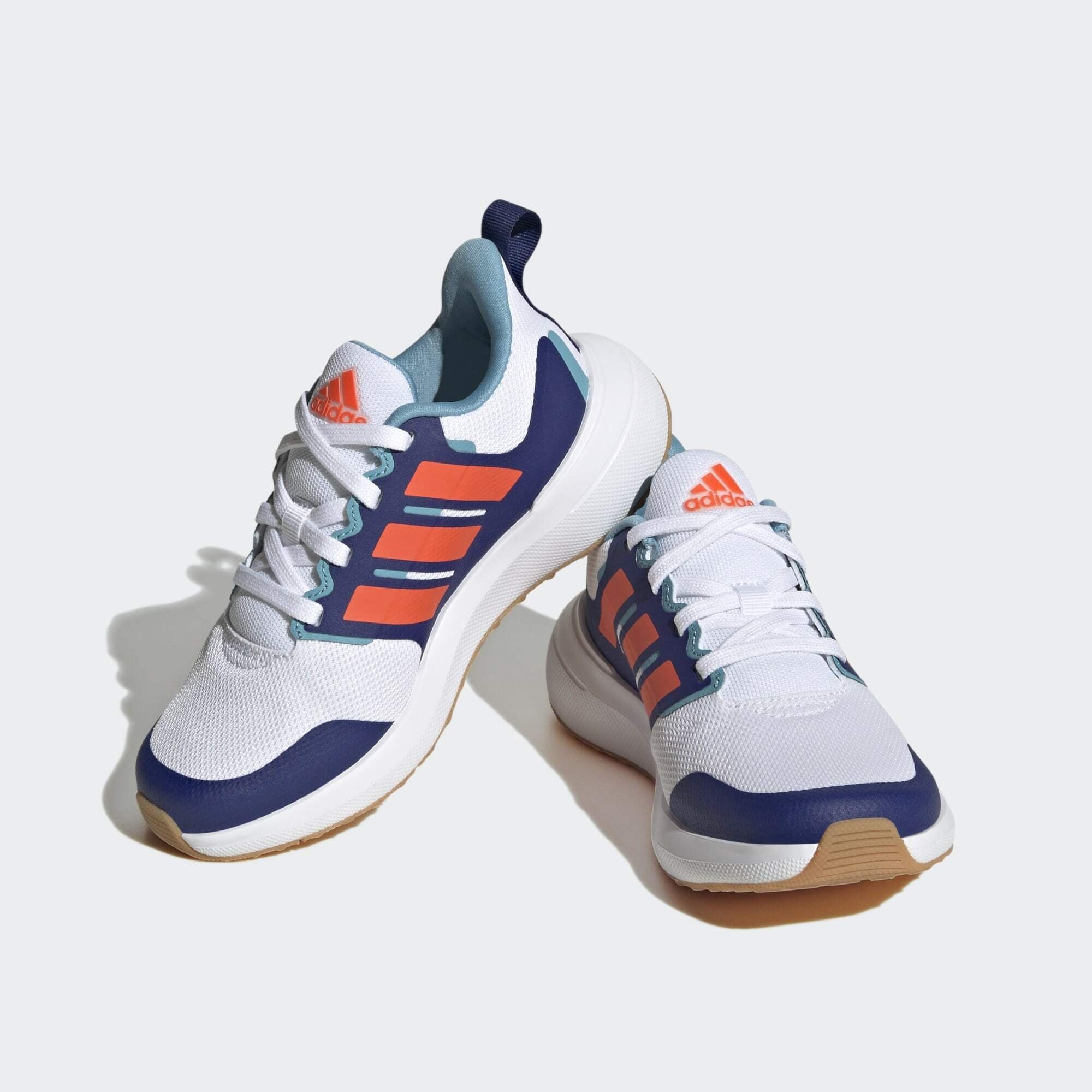 adidas Sportswear FORTARUN 2.0 CLOUDFOAM SCHUH Blue Solar / LACE Victory / White Sneaker Red Cloud